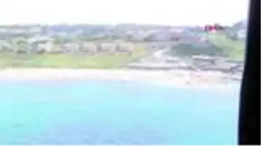 Son dakika haberi... JANDARMADAN HELİKOPTER DESTEKLİ SAHİL DENETİMİ