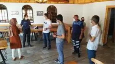 Daday'da korona virüs denetimi yapıldı