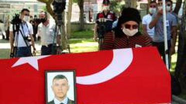 Son dakika haberi! Patlama şehidi Manga son yolculuğuna uğurlandı