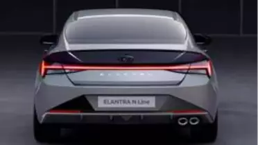 Hyundai Yeni Elantra N Line'ın çizimlerini paylaştı