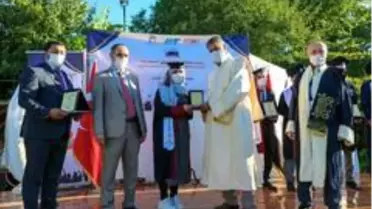 Karabük Üniversitesinde 14 Yemenli öğrenci mezun oldu