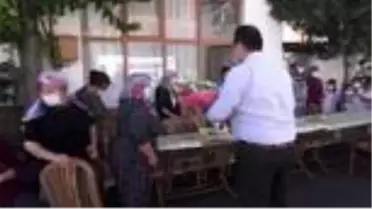 Mahalle halkından Başkan Dutlulu'ya pankartlı teşekkür