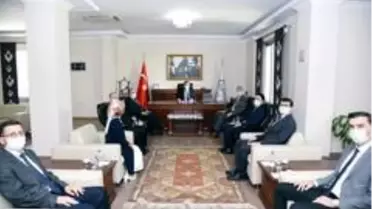 Aydın Valisi Aksoy'dan İl Müftüsü Aksu'ya ziyaret