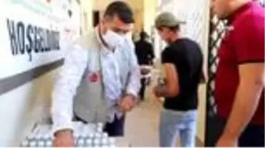 Suriyeli öğrencilere hijyen paketi dağıtıldı