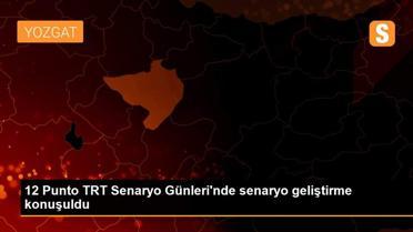 12 Punto TRT Senaryo Günleri'nde senaryo geliştirme konuşuldu