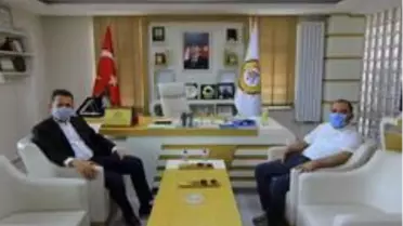 Kaymakam Ürkmezer'den TSO'ya veda ziyareti