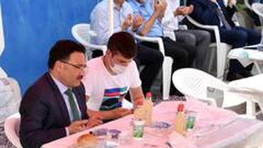 Patlama şehidi Manga için mevlid okutuldu