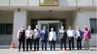 Başkan Aydıner'den yeni emniyet ve milli eğitim müdürlerine ziyaret