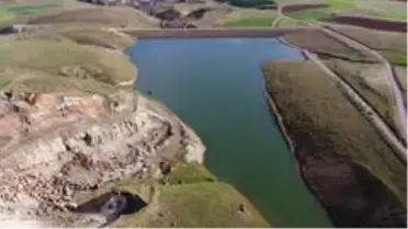 Konursu Göleti ile mümbit topraklar su ile buluştu