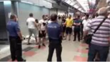 Marmaris'te sahte marka denetimine esnaftan alkışlı protesto