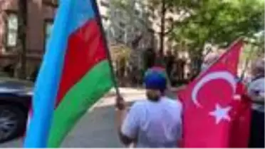 Türk Amerikan toplumu, Ermenistan'ın Azerbaycan'a yönelik saldırılarını protesto etti - NEW