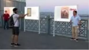 İSTANBUL-Ayasofya Camii'nin ruhu Galata Köprüsü'nden başlıyor