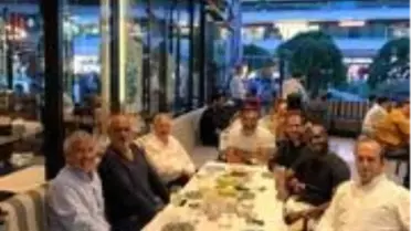 Aziz Yıldırım ve Moussa Sow yemekte bir araya geldi