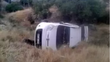 Mardin'de otomobil şarampole uçtu: 1 yaralı