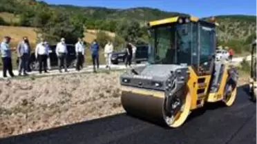 Genel Sekreter Uzun ve Meclis Başkanı Yıldırım, devam eden asfalt çalışmalarını inceledi