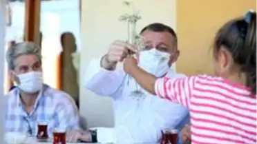 Büyükakın'dan Karamürsel köylüleri ile buluştu