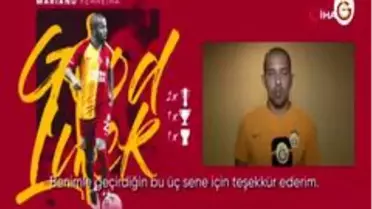 Galatasaray'dan Mariano'ya teşekkür