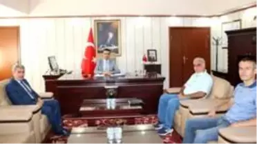 İl Milli Eğitim müdürü Sarı, Kaymakam Akpay'ı ziyaret etti
