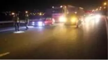 Bolu Kamyonet, yolcu otobüsüyle çarpışıp devrildi: 5 yaralı