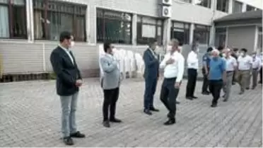 Gölbaşı ilçesinde bayramlaşma