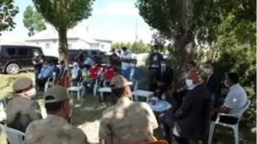 Kaymakam Yalçın'dan şehit ailesine bayram ziyareti