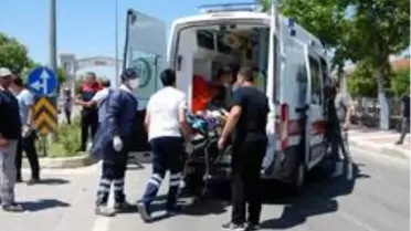 Bayramiç'te trafik kazası: 1 yaralı