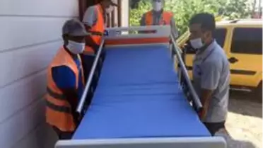 Antalya'da 11 vatandaşa hasta yatağı temin edildi