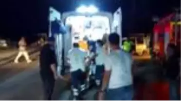 Otomobil ile hafif ticari araç çarpıştı: 9 yaralı
