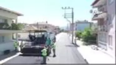 Balıkesir Büyükşehir Belediyesinden ilçelerde yol hamlesi