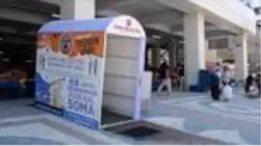 Son dakika haberi: Soma'da kapalı pazar yeri hizmet vermeye başladı