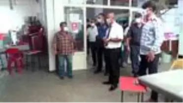 Kumluca'da koronavirüs denetimi