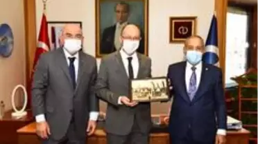 Rektör Erdal'a ziyaretler sürüyor
