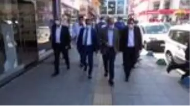 Rize'de maske ve sosyal mesafe denetimi