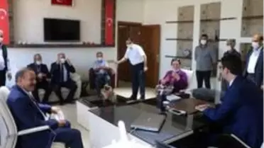 Aşkale Kaymakamı Murat Karaloğlu'na hayırlı olsun ziyareti