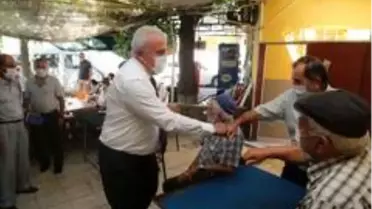 Başkan Atay'dan yangın bölgesine ziyaret