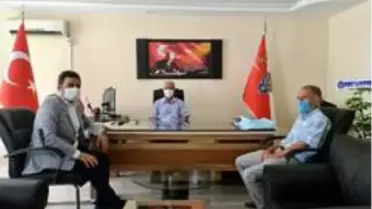 Başkan Yıldırım, Emniyet Müdürü Torlak ile bir araya geldi