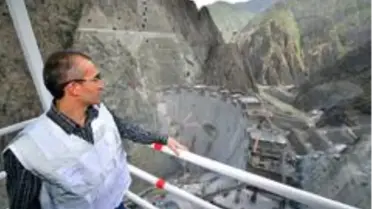 Yusufeli Barajı'nın tamamlanması için son 50 metre