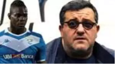 Balotelli'nin menajeri Mino Raiola'dan Beşiktaş itirafı!