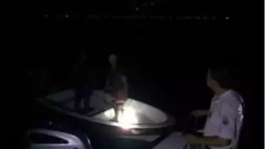 Son dakika haberleri! Gölün ortasında mahsur kaldılar