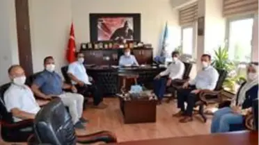 Toplantıda maske üretimi konuşuldu