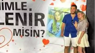 Son dakika haber | Silahla atış yapmayı seven sevgilisine atış poligonunda evlilik teklifi etti