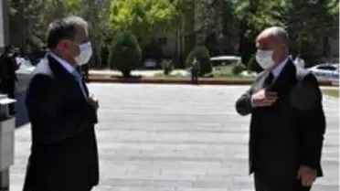 Vali Coşkun, Elbistan'da incelemelerde bulundu