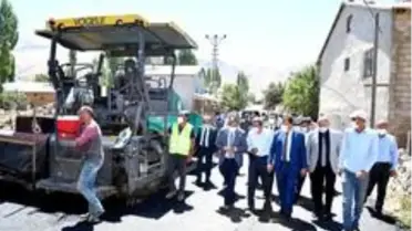 Gürkan yol çalışmalarını inceledi