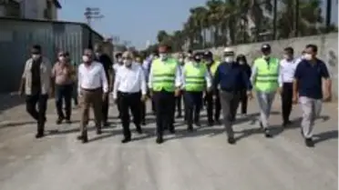 Seçer ve Kızıltan, sanayi sitesinde incelemelerde bulundu