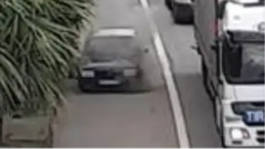 Son dakika 3. sayfa: Giresun'da seyir halinde araç yangını