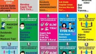 Vatandaşa kendi şivesinde maske ve mesafe uyarıları