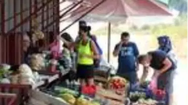 Son dakika haber | Köylü kadınların üretip, yol kenarında sattığı ürünlere tatilci ilgisi