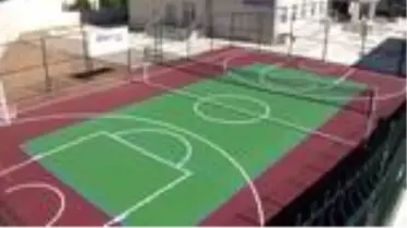 Demirci'de gençlere ve öğrencilere tam donanımlı yeni spor tesisleri yapıldı