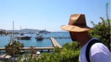 Bodrum'un ilgi odağı oldu, herkes bakakaldı