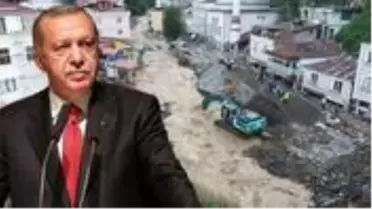 Son Dakika: Cumhurbaşkanı Erdoğan'dan Giresun'daki selden etkilenen esnafa hibe ve faizsiz kredi müjdesi